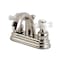 Kingston Brass KB5616PX Restoration 4" Centerset Bathroom Faucet, Polished Nickel KB5616PX - alternate 1